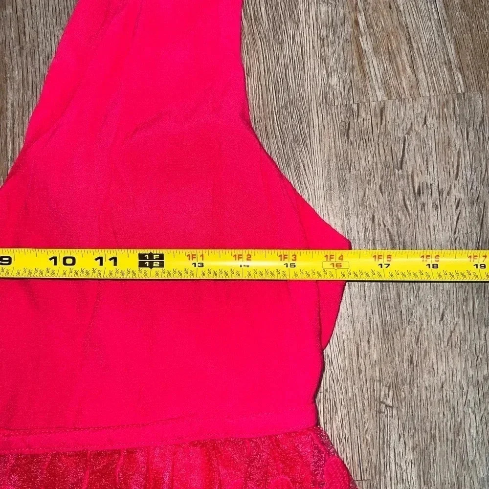 Blue Rain Francesca’s Hot Pink Wide Strap Dress - Picture 11 of 14